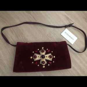 Authentic YSL Vintage velvet handbag